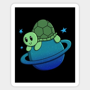 Cute Neptune Turtle Sticker